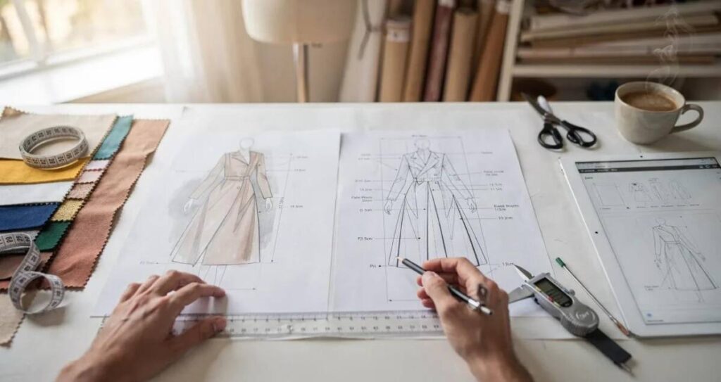 Tech pack for clothing production